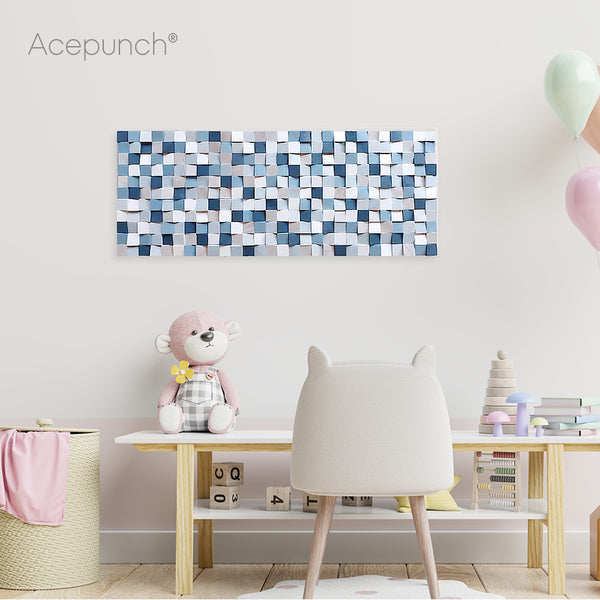 Acepunch 3D Multi-Color Geometric Wood Art Arctic AP1299