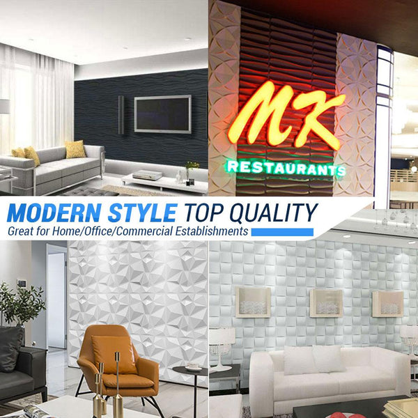 Acepunch Textured PVC 3D Wall Panel Meteor Design - AP1217