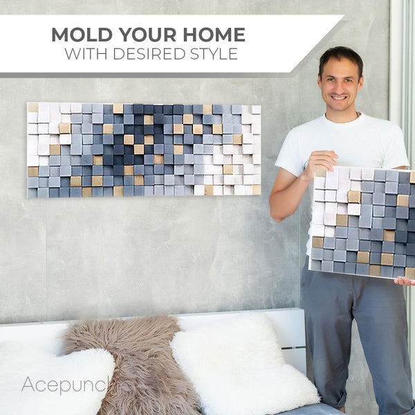 Acepunch 3D Multi-Color Geometric Wood Art Mystify AP1301