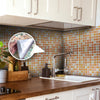 Acepunch Peel N' Stick Citrusy Magic 3D Mosaic Imitation Epoxy Tile Backsplash AP1357