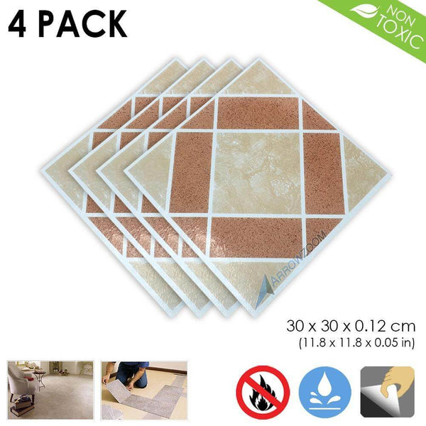 Arrowzoom PVC Vinyl Floor Tile Series Basic Ceramic Pattern 30 x 30 cm KK1175