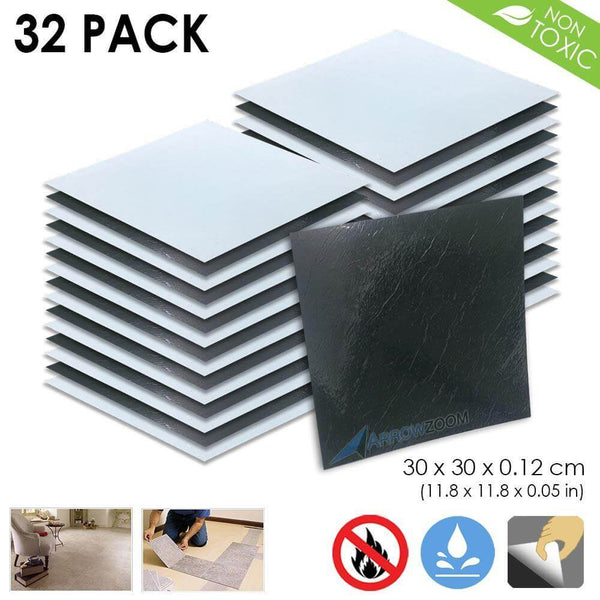 Arrowzoom PVC Vinyl Floor Tile Series Checkered Pattern 30 x 30 cm KK1175