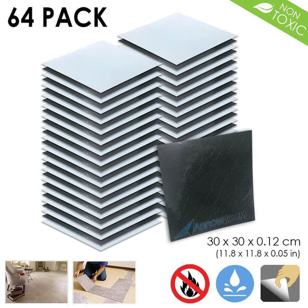 Arrowzoom PVC Vinyl Floor Tile Series Checkered Pattern 30 x 30 cm KK1175