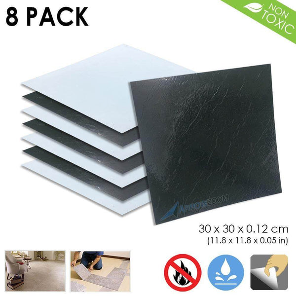 Arrowzoom PVC Vinyl Floor Tile Series Checkered Pattern 30 x 30 cm KK1175