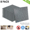 Arrowzoom PVC Vinyl Floor Tile Series Gray Carpet Pattern 30 x 30 cm KK1175