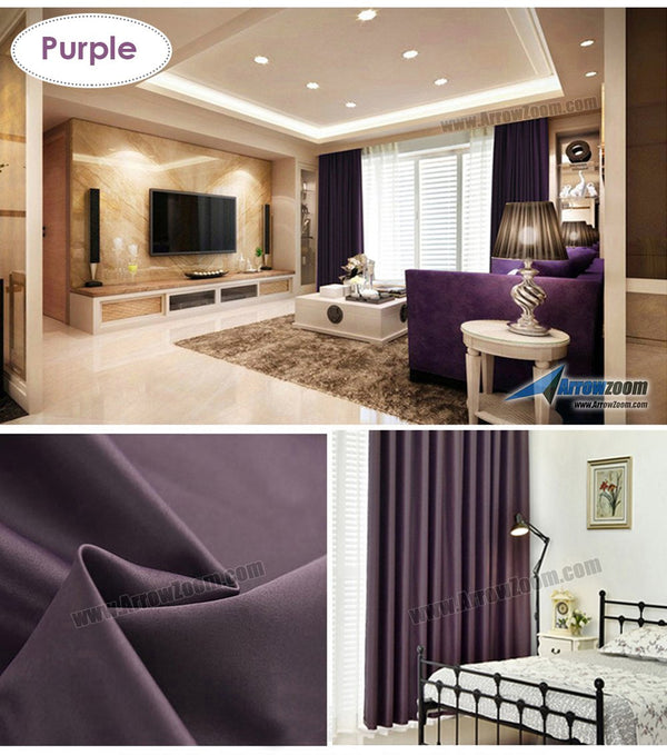Acepunch 99.9% Black Out Soundproofing Curtain Acoustical Treatment Room Darkening Sound and Thermal Insulation KK1145