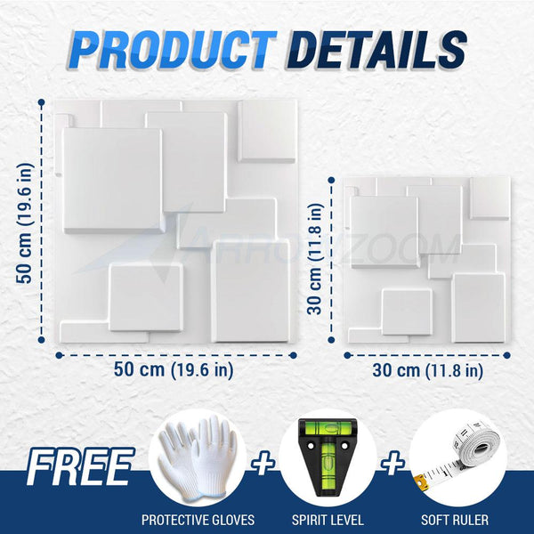 Acepunch Textured PVC 3D Wall Panel Cloud Design - AP1212