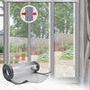 Acepunch Transparent Insulated Outdoor Curtain Strip - Magnetic Thermal Door Cover AP1281
